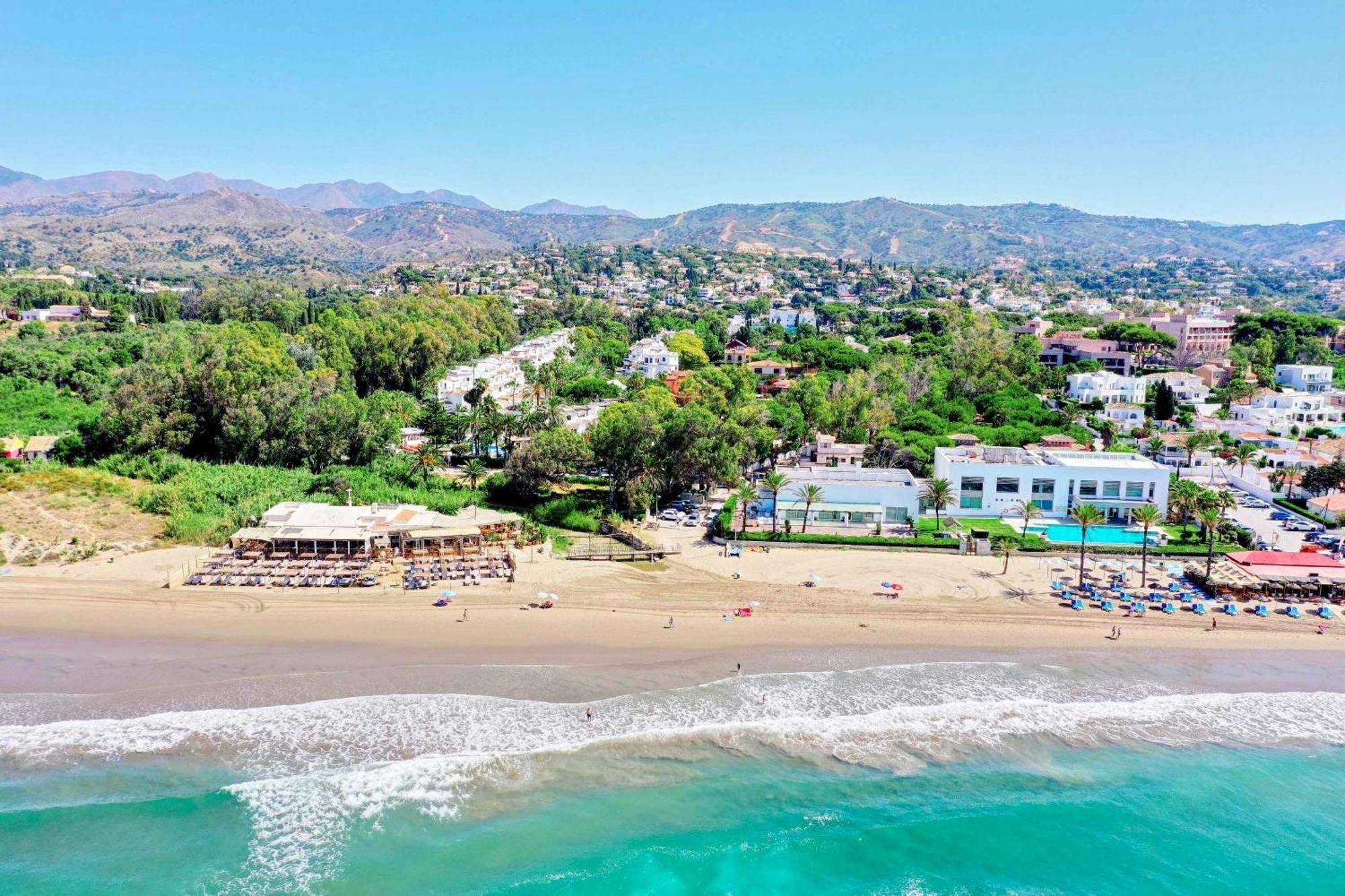 1108 Beachfront 2 Apartments With Roofterrace 80Mtrgt Beach 3 Pools Marbellac Extérieur photo