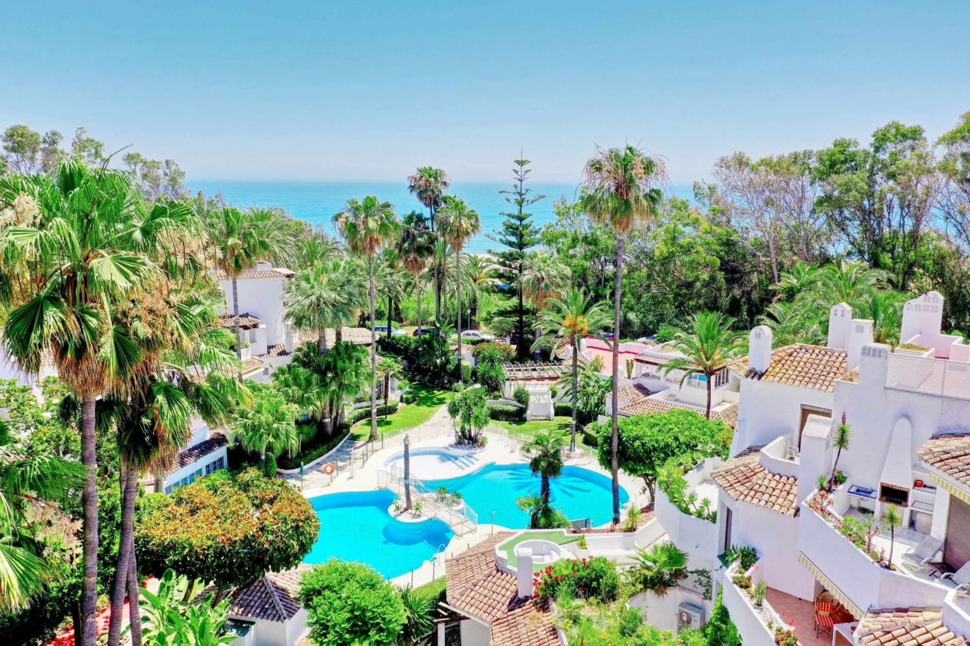 1108 Beachfront 2 Apartments With Roofterrace 80Mtrgt Beach 3 Pools Marbellac Extérieur photo