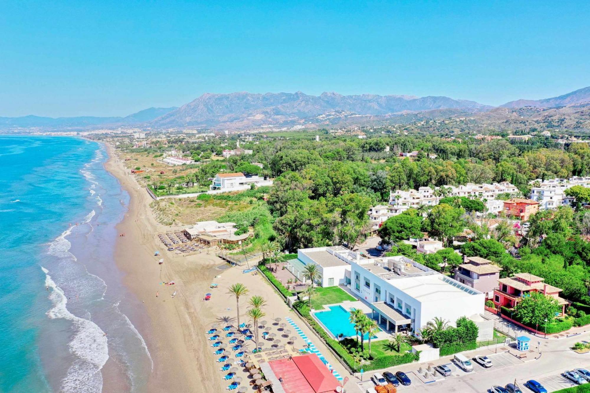1108 Beachfront 2 Apartments With Roofterrace 80Mtrgt Beach 3 Pools Marbellac Extérieur photo